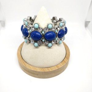 Lia Sophia Stretch Bracelet Blue/Faux Turquoise